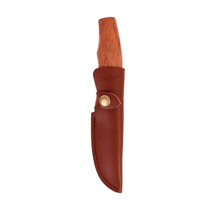 Retki Universal Knife with Leather Sheath Blade 9.5cm