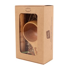 Retki, Kuksa Wooden Mug & Telescope Sausage Stick with Bottle Opener, Gift Package