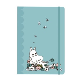 Putinki, Moomin, Notebook softcover, Moomintroll, blue A5