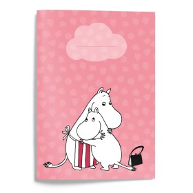 Putinki, Moomin, Notebook A5, Moominmamma's Hug, pink