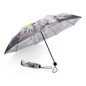 Lasessor, Mumin auf der Insel, Regenschirm, gray