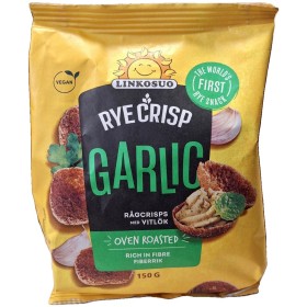 Linkosuo, Ruissipsi, Rye Chips with Garlic Flavor 150g