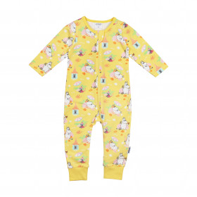 Martinex, Mumin Strand, Pyjama aus Bio-Baumwolle, gelb