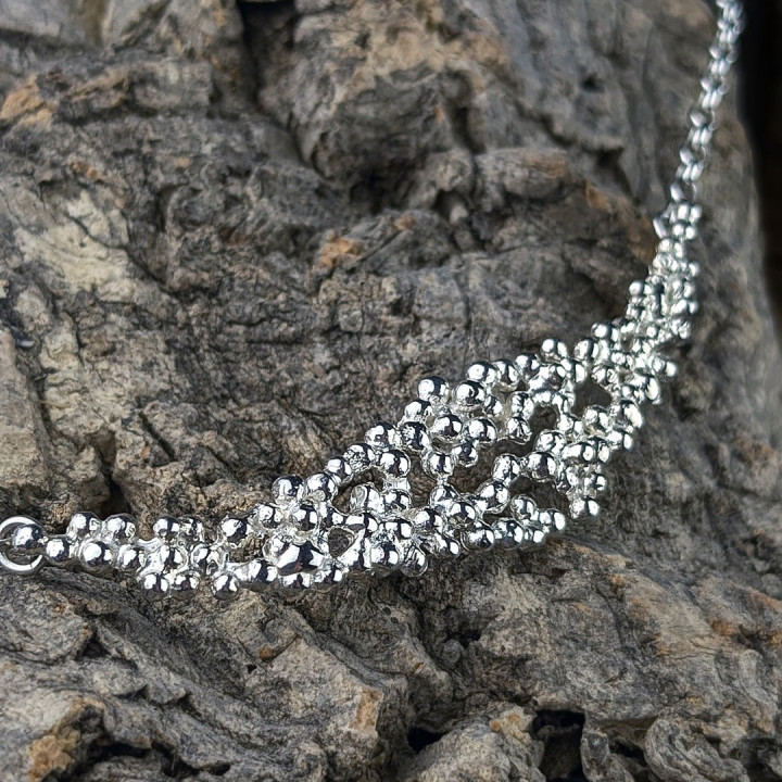 Sirokoru Raekuuron jälkeen After the Hailstorm Silver Necklace 45cm