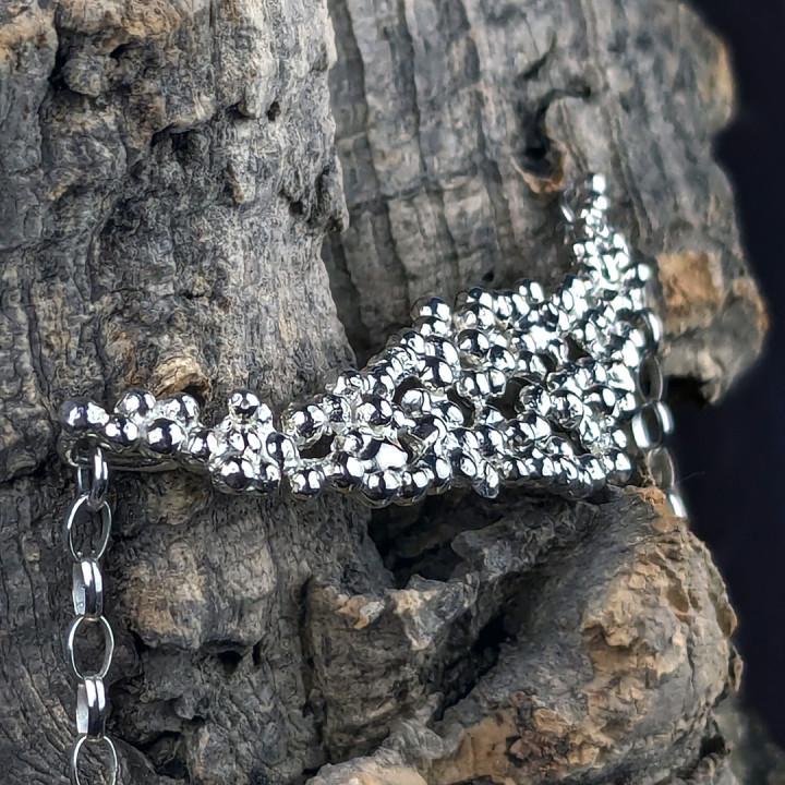 Sirokoru Raekuuron jälkeen Nach dem Hagelschauer Silberarmband 19cm
