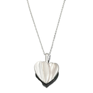 Sirokoru Rakkauden Meri Sea of Love Silver Pendant with Venetian Chain 45 cm