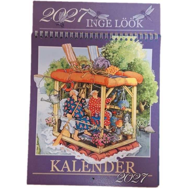 Inge Löök 2027 Wall Calendar (German) 23.5 x 17 cm