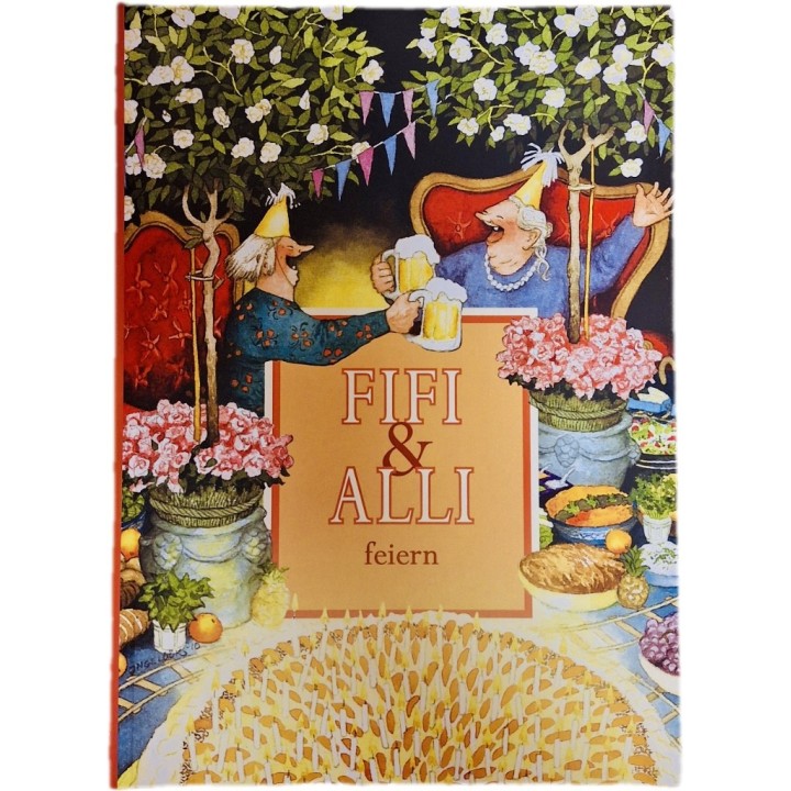 Inge Löök Fifi & Alli feiern Book in German Hard-cover