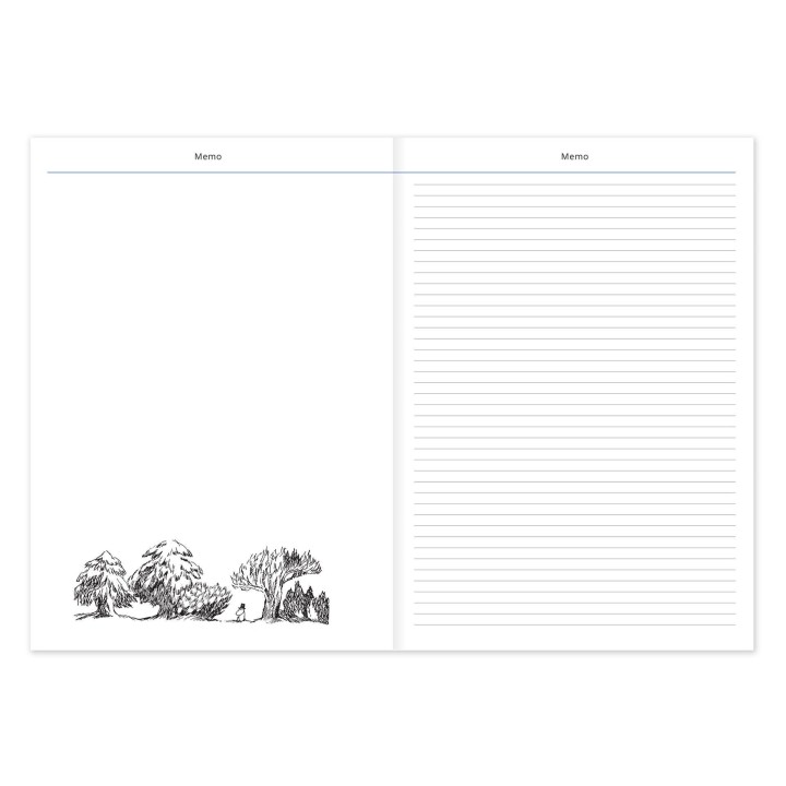 Putinki Mumin 2027 Wochenkalender (Finnisch & Schwedisch) 15x21 cm