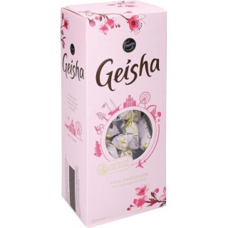 Fazer Geisha Milk Chocolate with Hazelnut Nougat Filling Pralines Box 420g