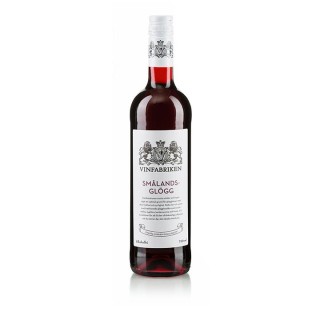 Vinfabriken Smålandsglögg Glühwein mit Preiselbeeren & schwarzen Johannisbeeren ALKOHOLFREI 0,75l