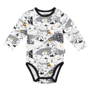 Martinex Moomin Polar Bear Bodysuit White