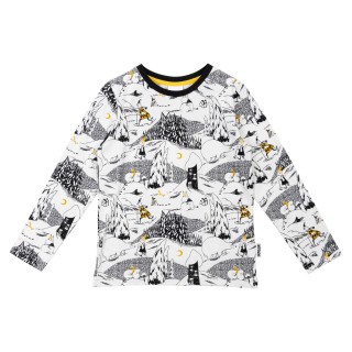 Martinex Moomin Polar Bear Kids Long-sleeve Shirt White