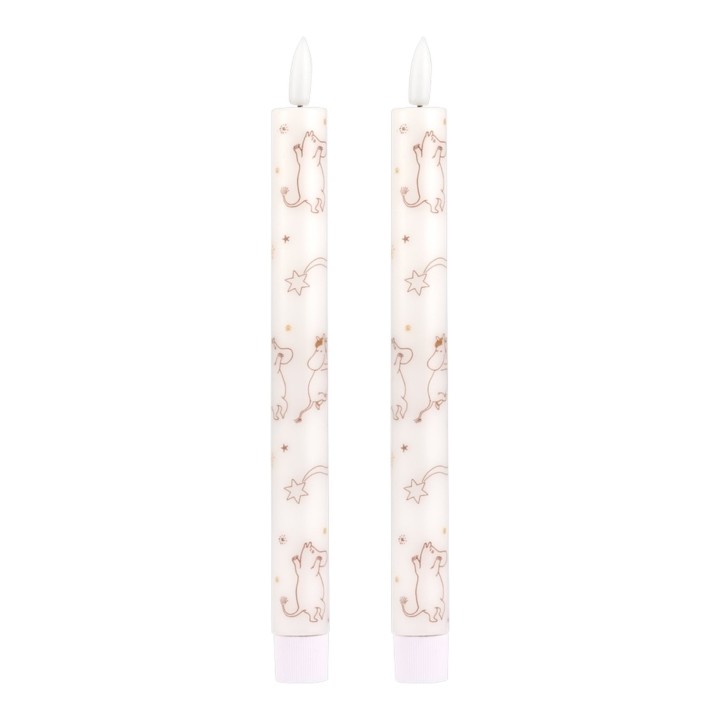 Muurla Moomin LED Taper Candle Set Comet (2St) 25cm