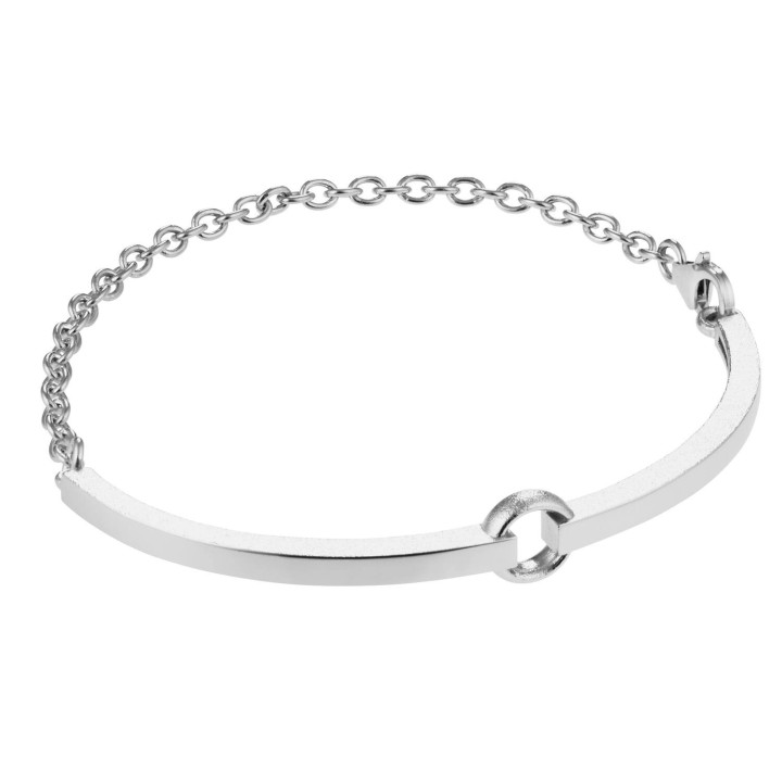 Lumoava Toivo silver pendant with silver chain small