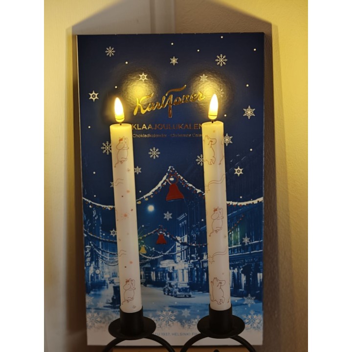 Muurla Moomin LED Taper Candle Set Comet (2St) 25cm