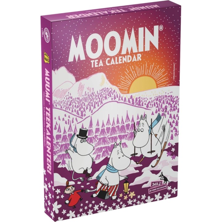 Nordqvist Moomin Tea Christmas Calendar Assorted Bagged Tea (24pcs) 42g