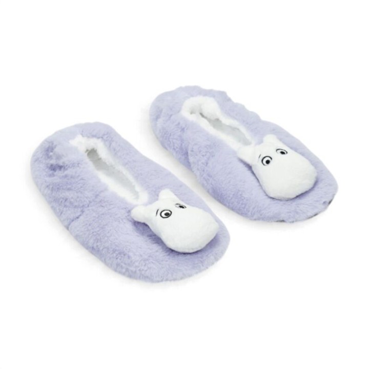 Puckator Moomin Tammi Plush House Shoes for Adults Lila (2 Sizes)
