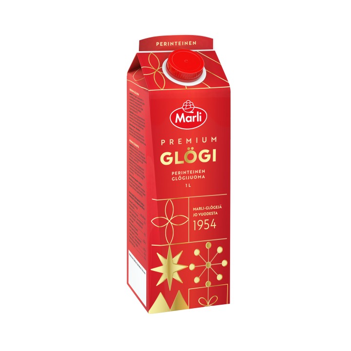 Marli Premium Glögijuoma Glühwein-Getränk Alkoholfrei 1l