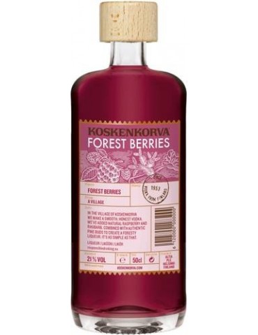 Koskenkorva, Forest Berries Liqueur 21% 0,5l