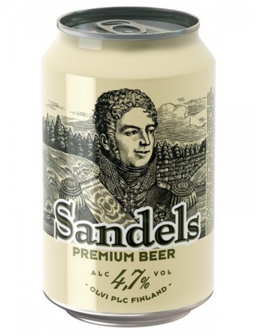Sandels Premium Lager Beer 4,7% 0,33l