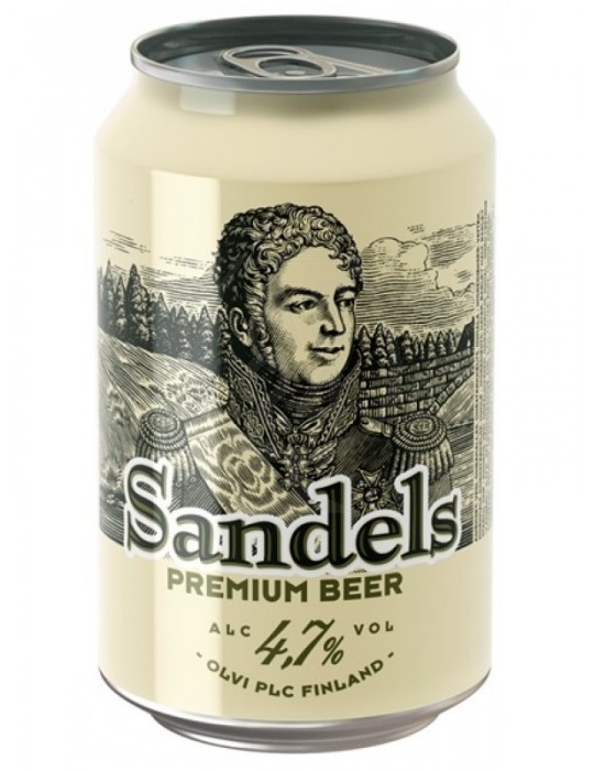 Sandels, Premium Lagerbier 4,7% 0,33l