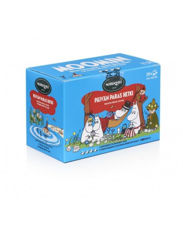 Nordqvist, Moomin, Assorted & Aromatized Bagged Black Tea 4x5pcs 30g