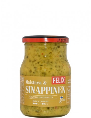 Felix, Sinappikurkkusalaatti, Mustard Cucumber Salad 390g
