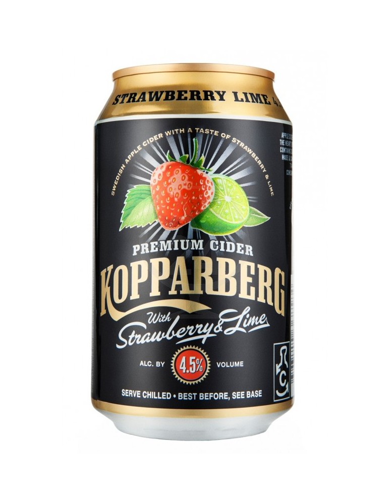 Kopparberg Premium Cider Strawberry & Lime 0,33l