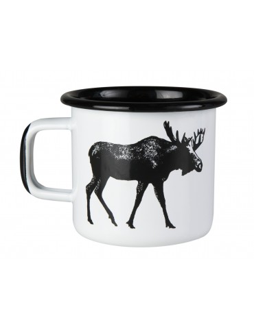 Muurla Enamel Mug Nordic Elk