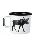 Muurla Enamel Mug Nordic Elk