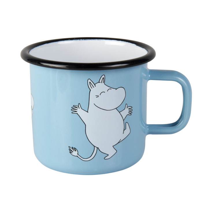 Muurla Emaille-Becher Mumin Retro