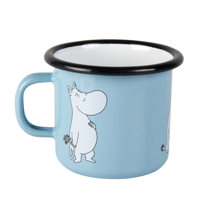 Muurla Emaille-Becher Mumin Retro