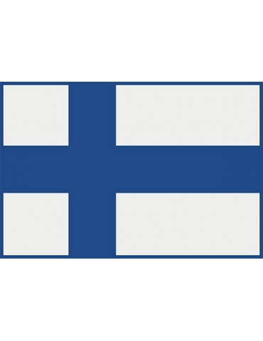 Finnland, Sticker, Fahne 5x7,5cm