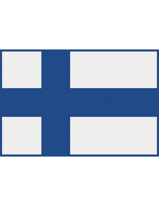 Sticker Finnische Flagge