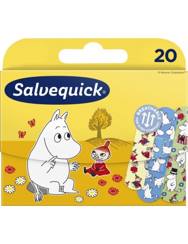 Salvequick, Moomin, Children's Plaster 20pcs