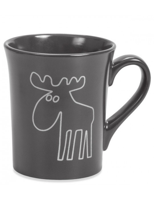 Nordiska Designkompaniet, Elk Contour, Ceramic Mug, gray