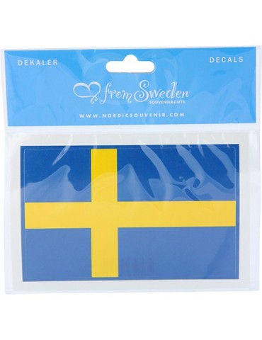Schweden, Sticker, Flag 11,5x7cm