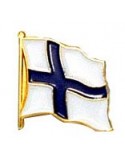 Finnische Flagge Pin