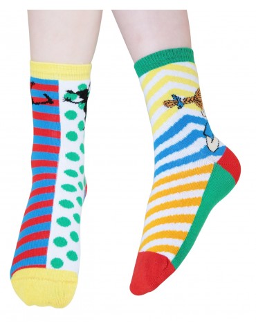 Martinex, Pippi Longstocking, Children's Socks, 2 Pairs