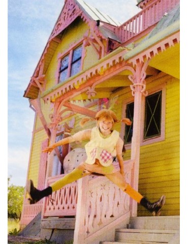 Postcard Pippi Longstocking