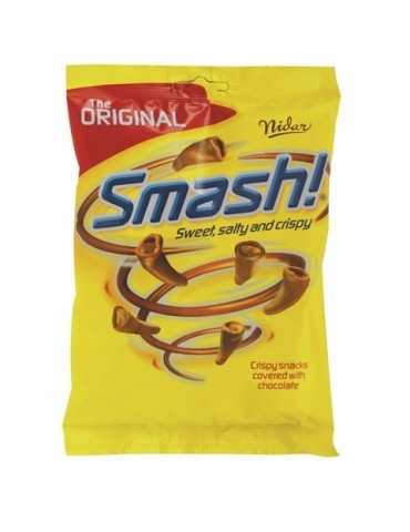 Smash!, Corn Snacks with Milk Chocolate 100g