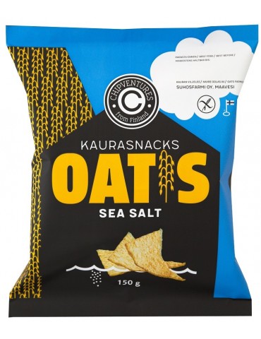 Oikia, Oatis Finnish Oat Snacks, Seasalt, gluten-free 150g