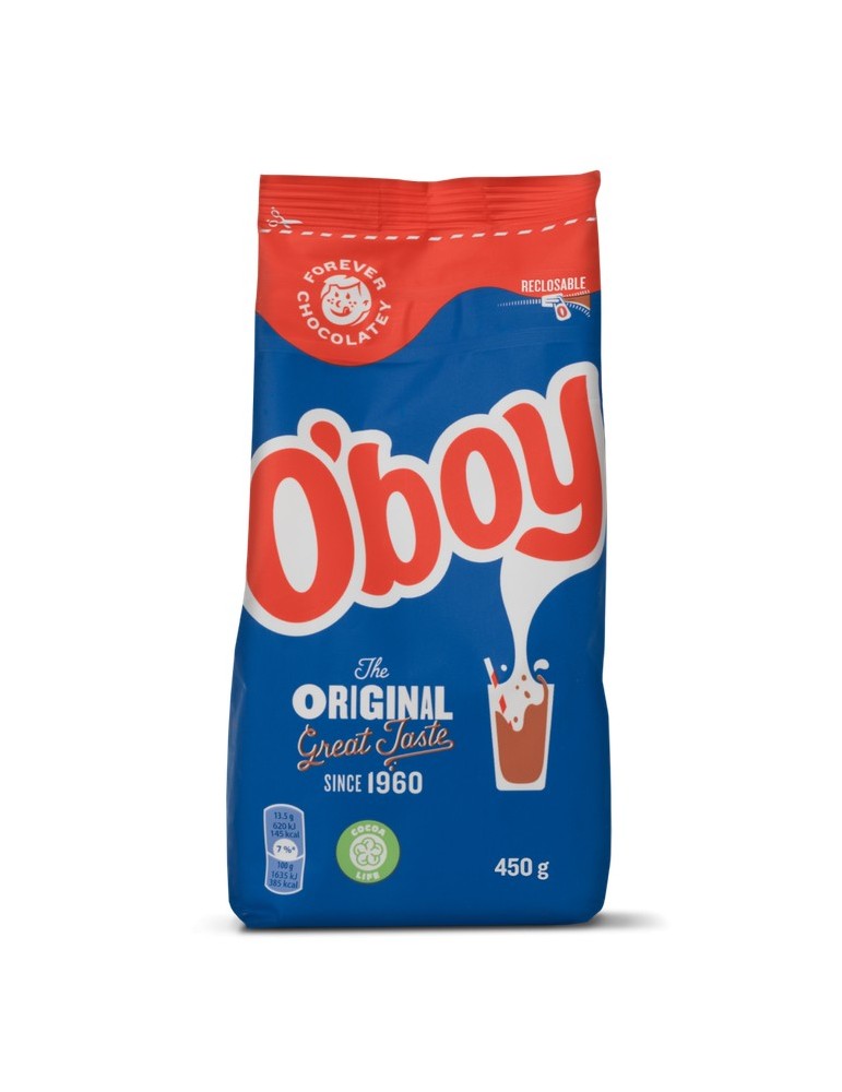 O'Boy, Original Cocoa Drink Powder 450g