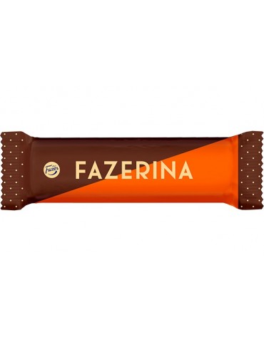 Fazer, Fazerina, Milk Chocolate Bar, Orange Truffle Filling 37g