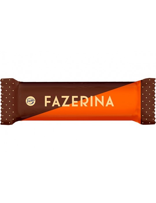 Fazer, Riegel, Fazerina Milchchokolade mit Orangentrüffelfüllung 37g