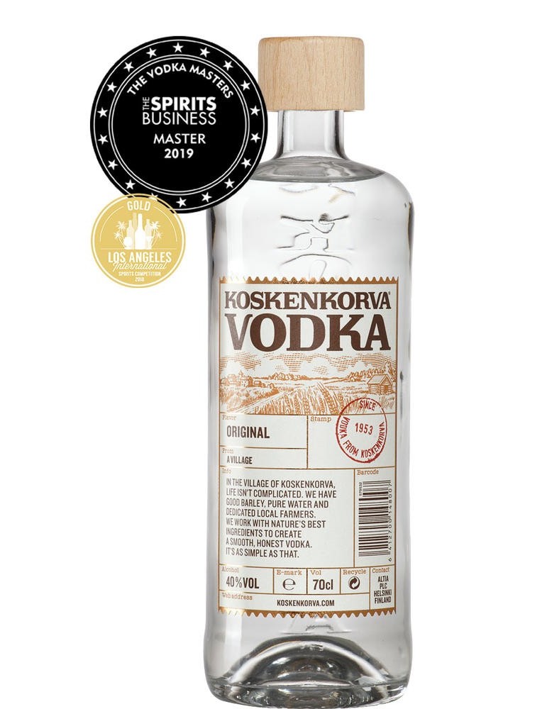 Koskenkorva, Finnischer Vodka 40% 0,7l