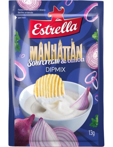 Estrella, Dipmix Powder, Manhattan Sour Cream & Onion 13g