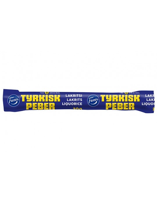 Fazer, Liquorice Stick with Tyrkisk Peber Filling 20g