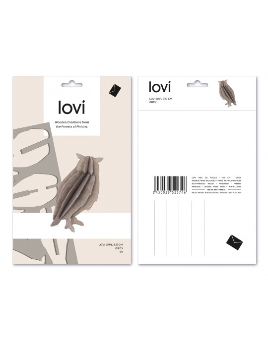 Lovi 3d Wooden Deco and Postcard